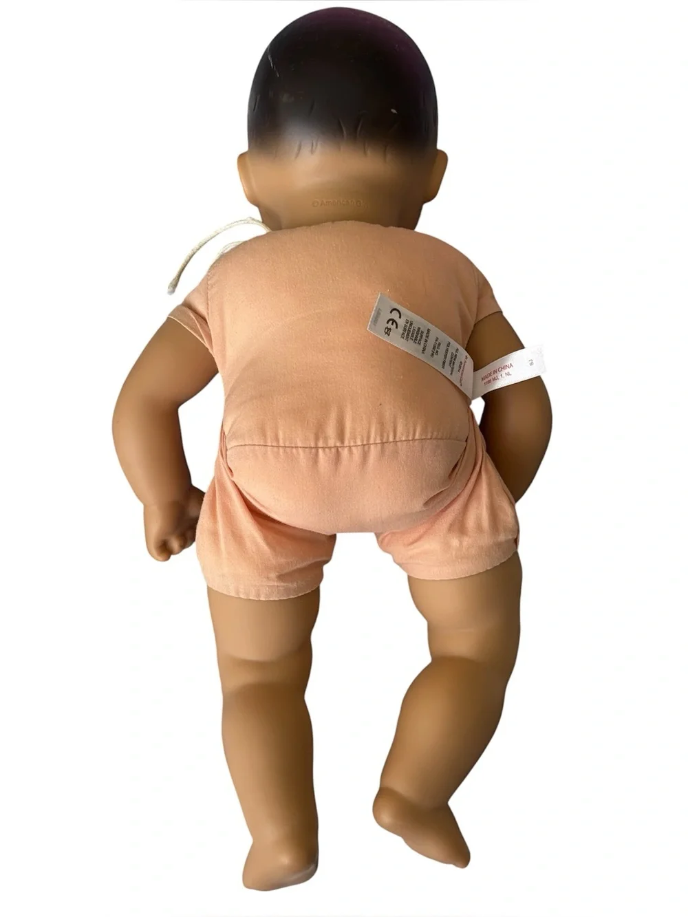 American Girl bitty baby Inspired Pink & Purple Baby Doll with Tulle Dress